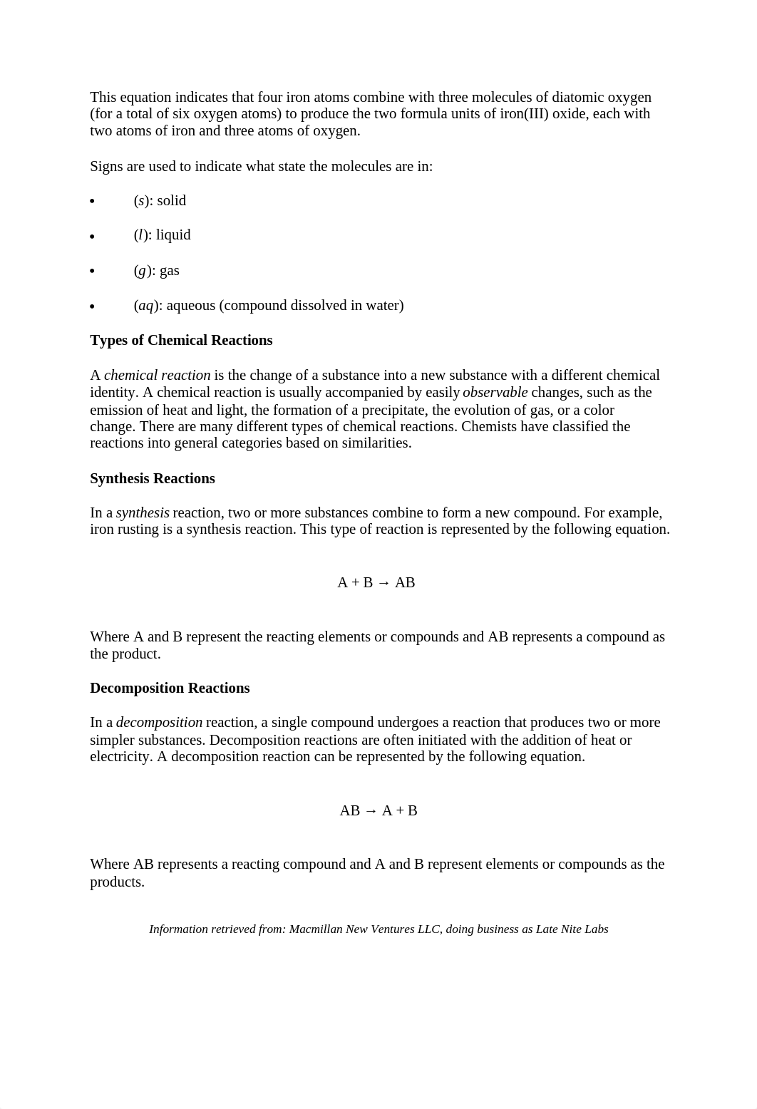 Michelle Johnson_ Lab 4 - Chemical Reactions Types and Their Equations.docx_d2a3kstmmaa_page2