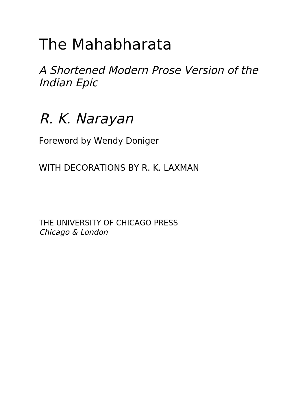 R. K. Narayan - The Mahabharata_ A Shortened Modern Prose Version of the Indian Epic-University of C_d2adfgzxphl_page3