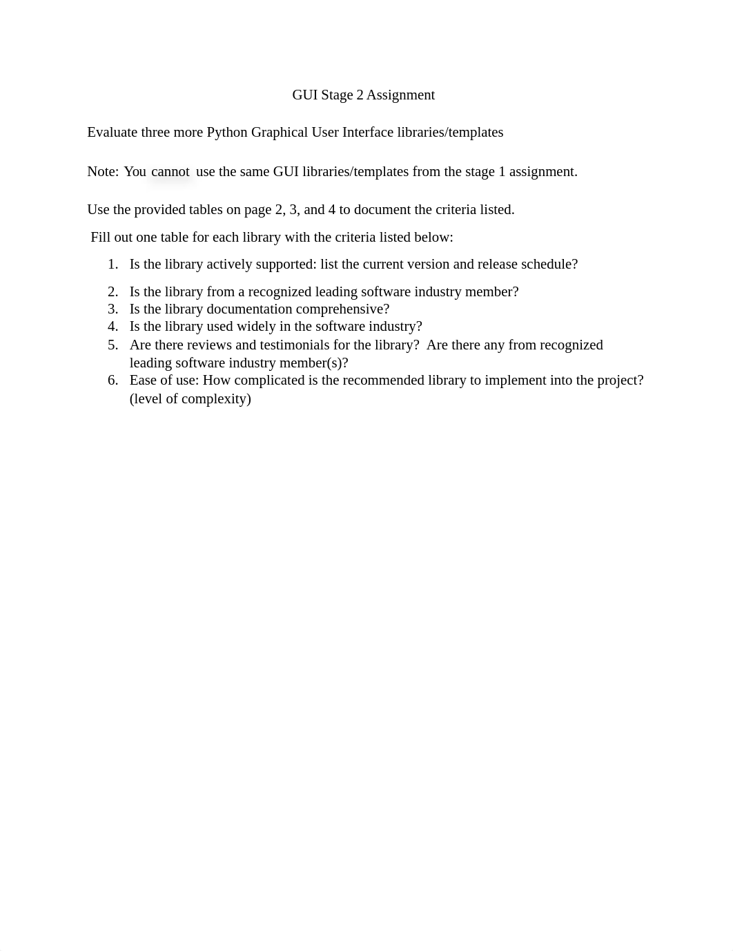 GUI Library Evaluation - Stage 2 complete.docx_d2agzw2o6it_page1
