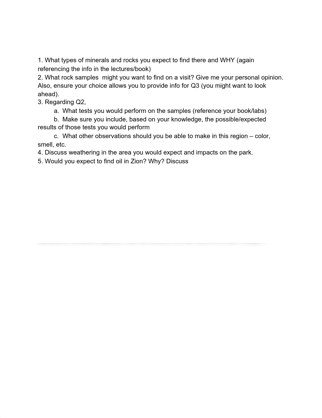 Exam 1 Essay 2 Zion National Park Material .pdf_d2ajssne22q_page1