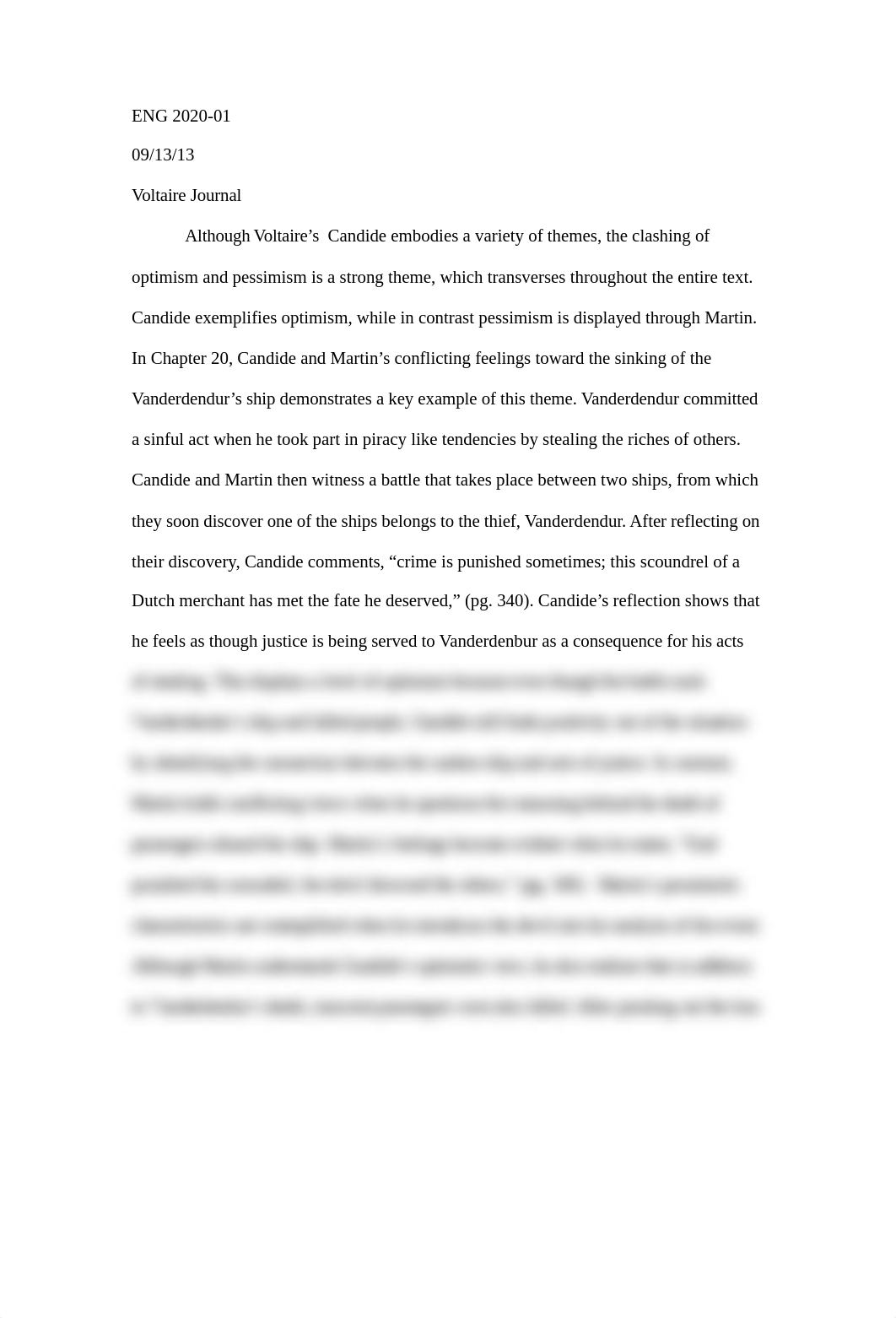 Although Voltaire's Candide embodies a variety of themes.docx_d2ar1nvs672_page1