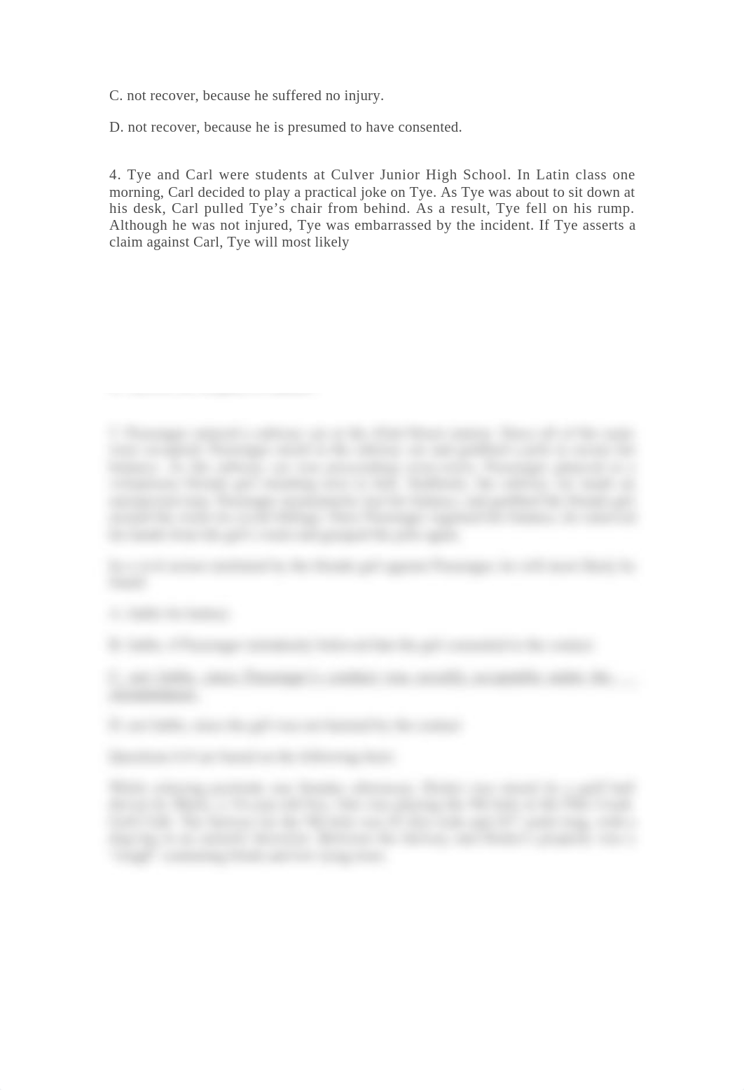 Diana Watson Torts Assignment#2, Watson, 6830.Answers_d2awgjj0ksb_page2