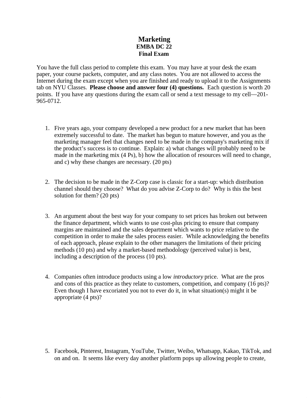 EMBA DC 22 Marketing Final Exam - Aditya Krishnan Nov-14-2020.doc_d2b179t1avd_page1