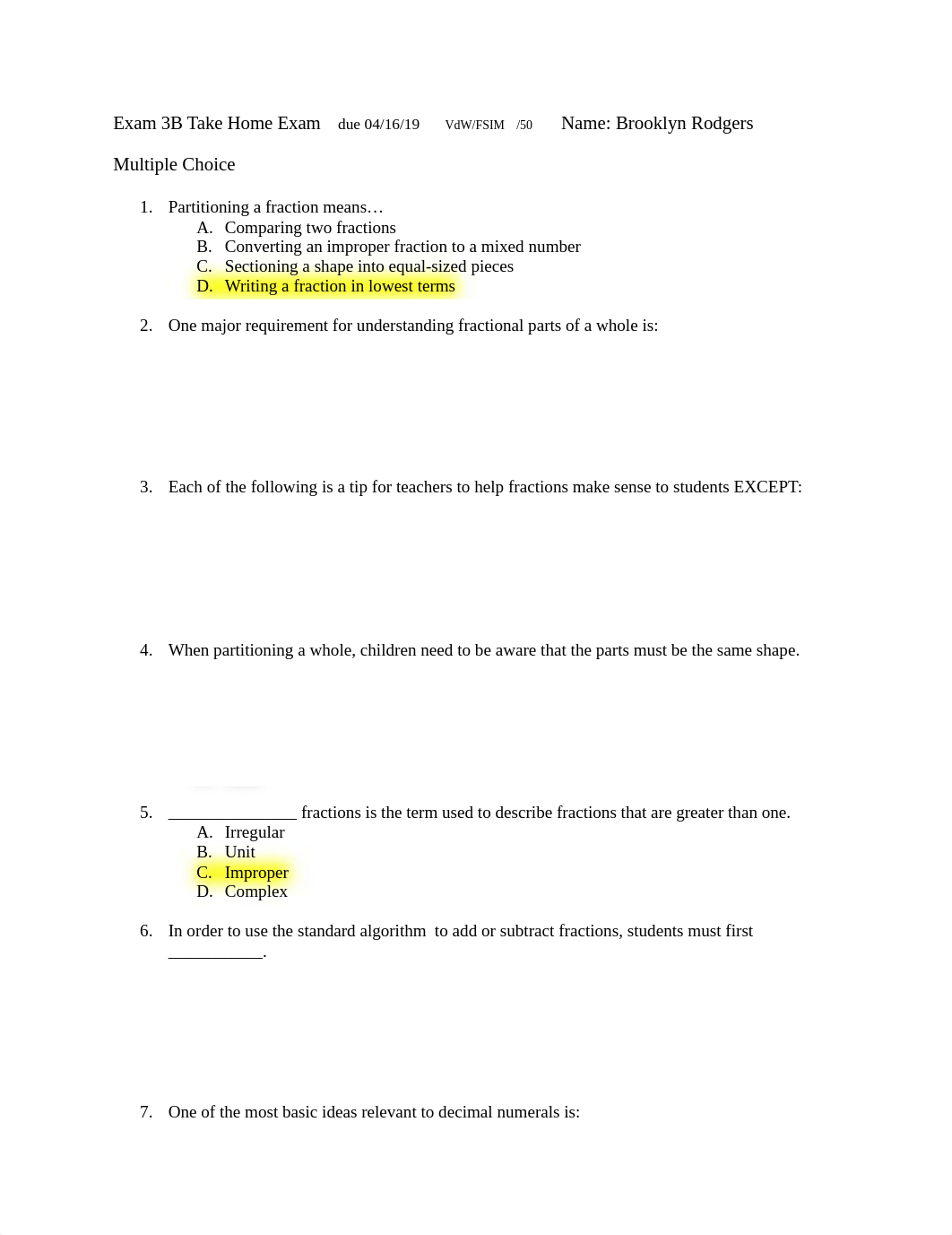 Exam 3B Student VdW_FSIM  041619  SP19(1) (1) (Math).docx_d2b3jkxto8e_page1