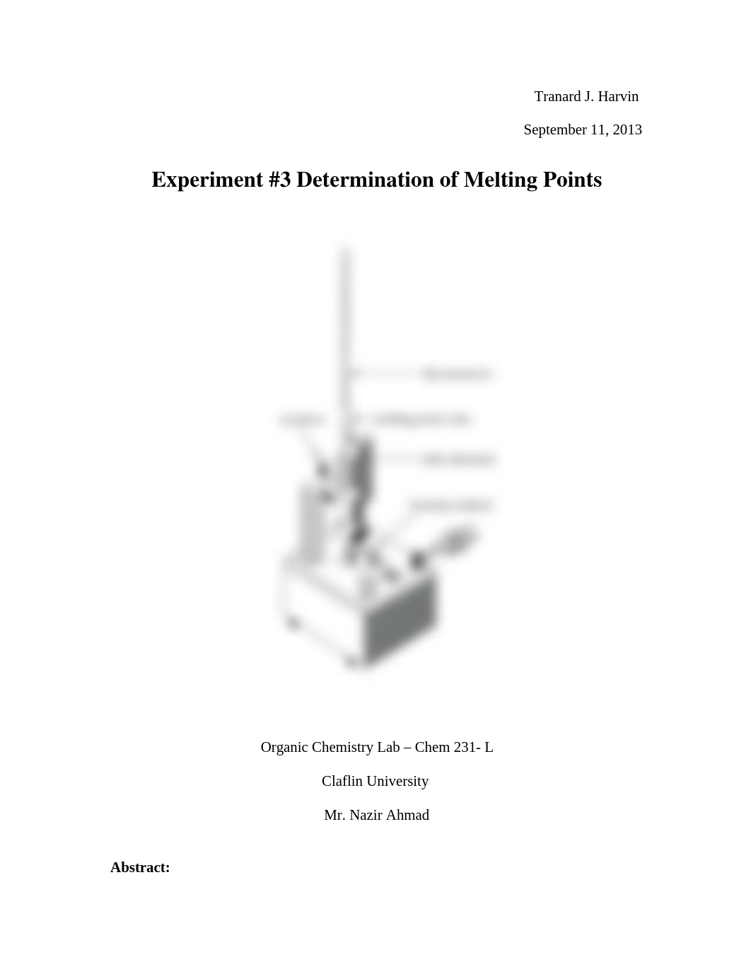 Experiment 3 - Melting Points (Organic Chem)_d2bhlwh0jvr_page1