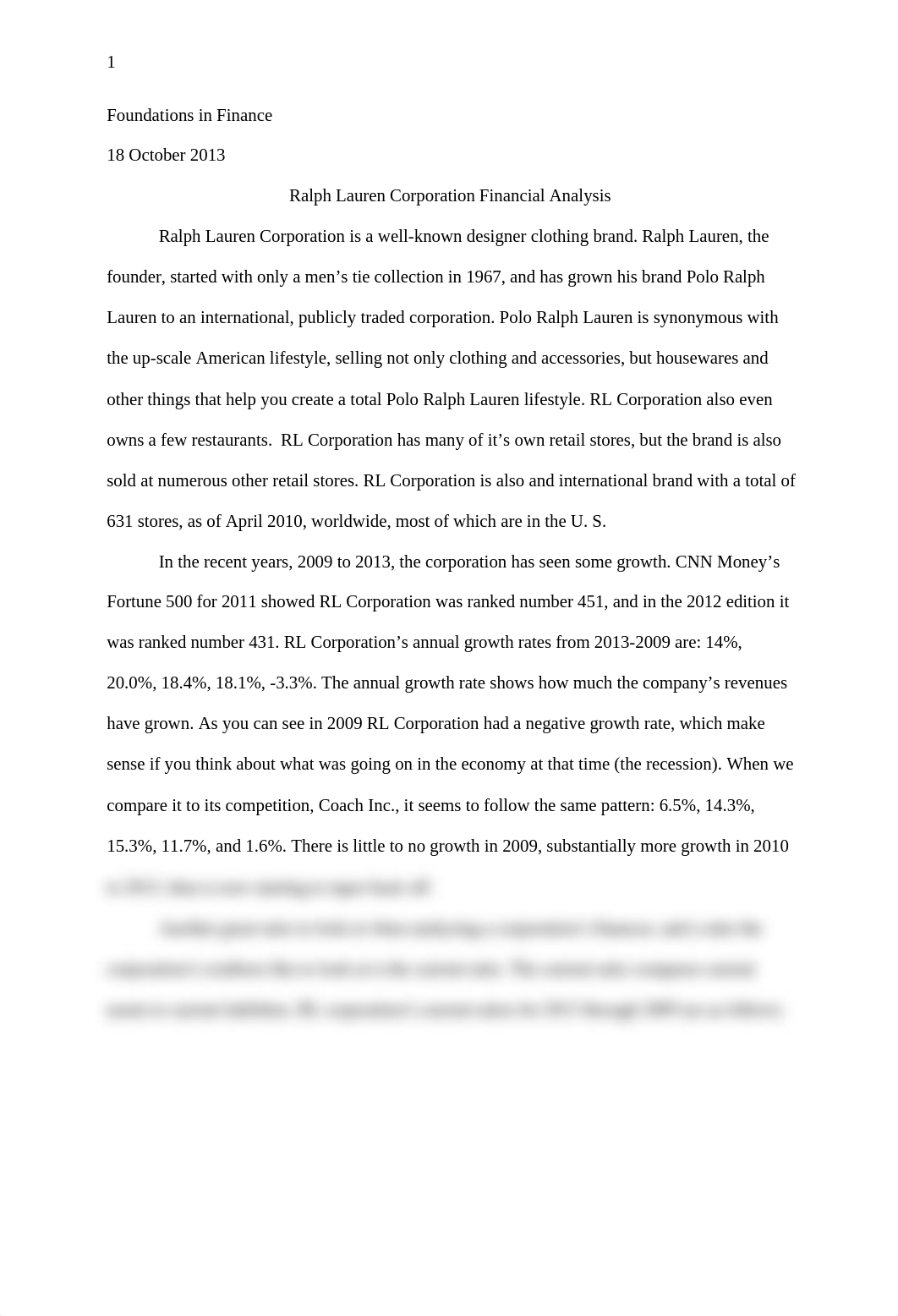 Ralph Lauren Financial Analysis_d2bjtmaz6nr_page1