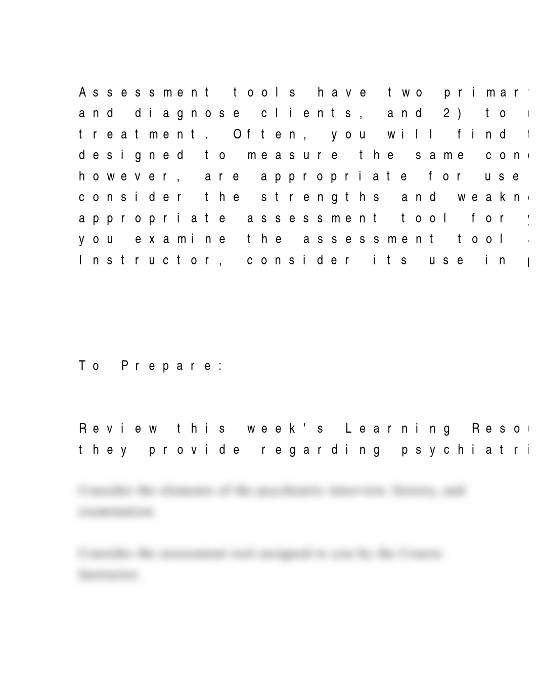 Assessment tools have two primary purposes 1) to measure illness an.docx_d2bm6cne8go_page2