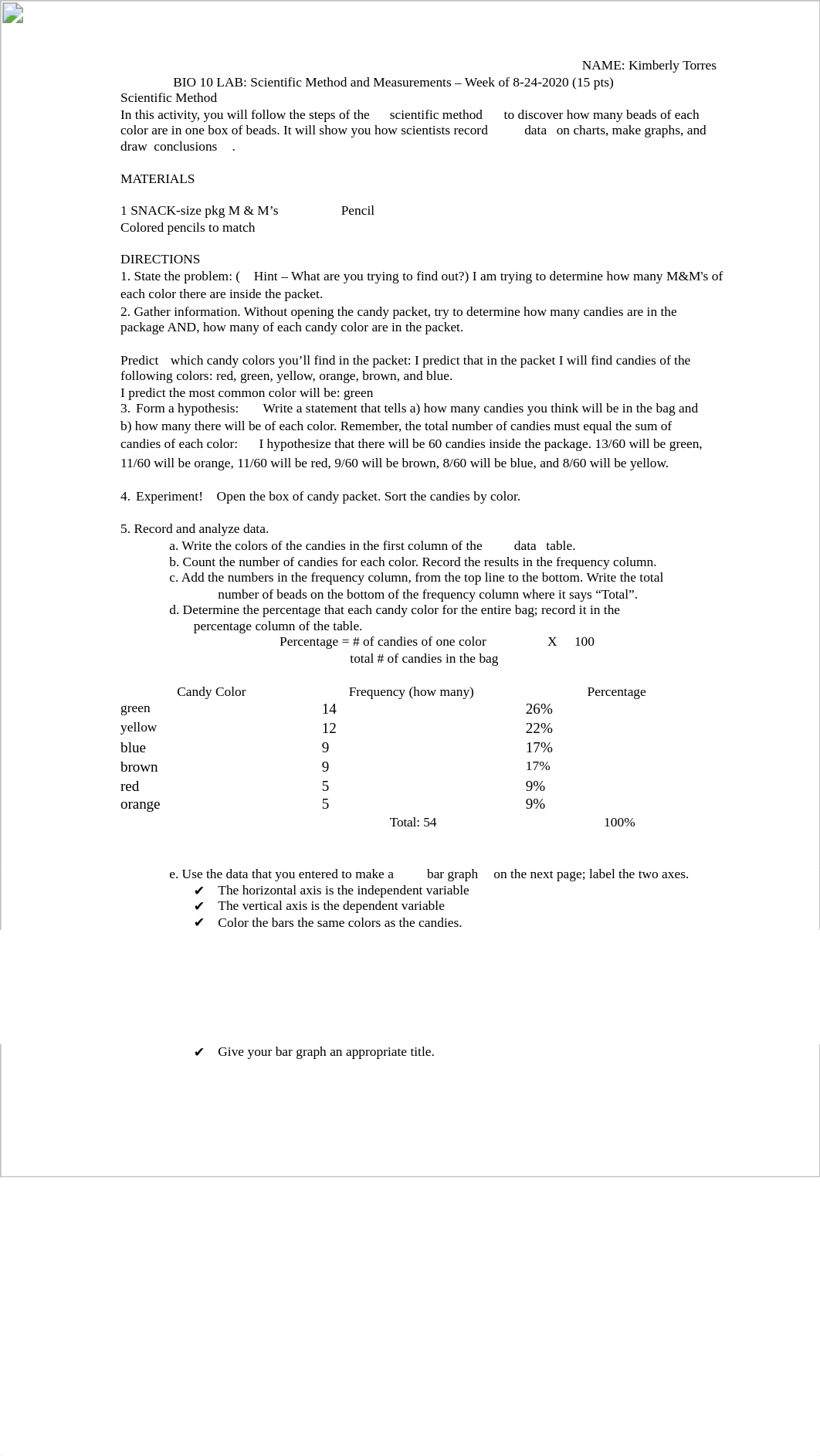 Bio 10 Scientific Method Lab - M and Ms  8-24-2020-1.pdf_d2bswf8vzfa_page1