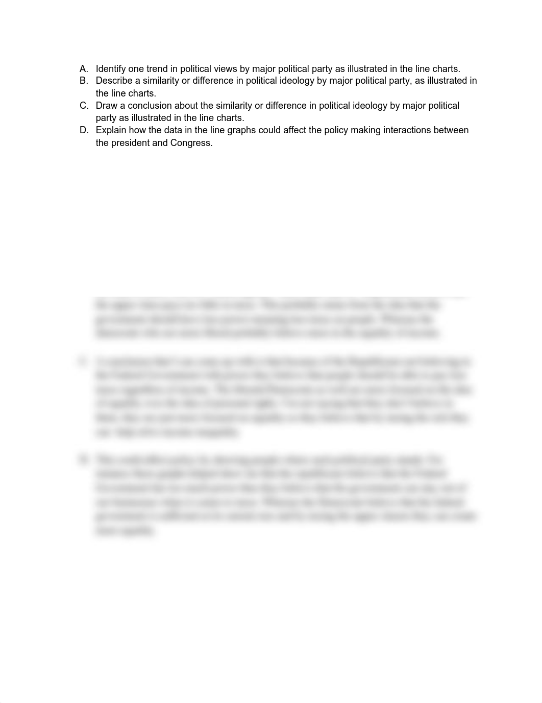 Identify one trend in political views by major political party as illustrated in the line charts.pdf_d2bz6hvo2ah_page1