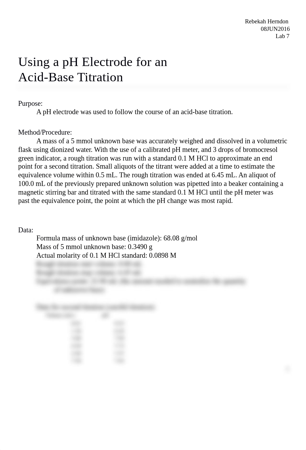 Using a pH Electrode for an Acid-Base Titration.docx_d2c4qww3843_page1