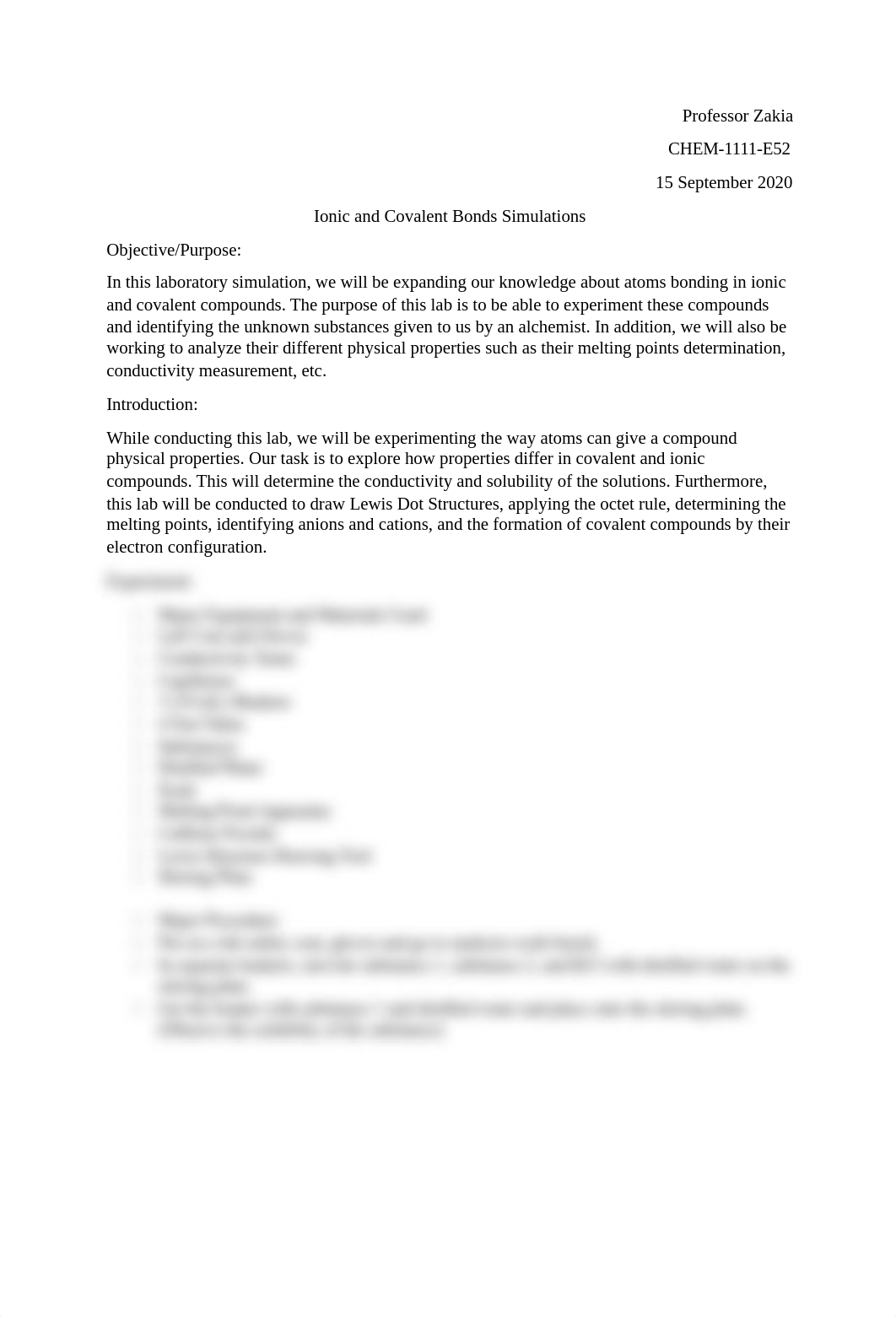 Ionic and Covalent Bonds Lab Report.docx_d2cguhlvl4i_page1