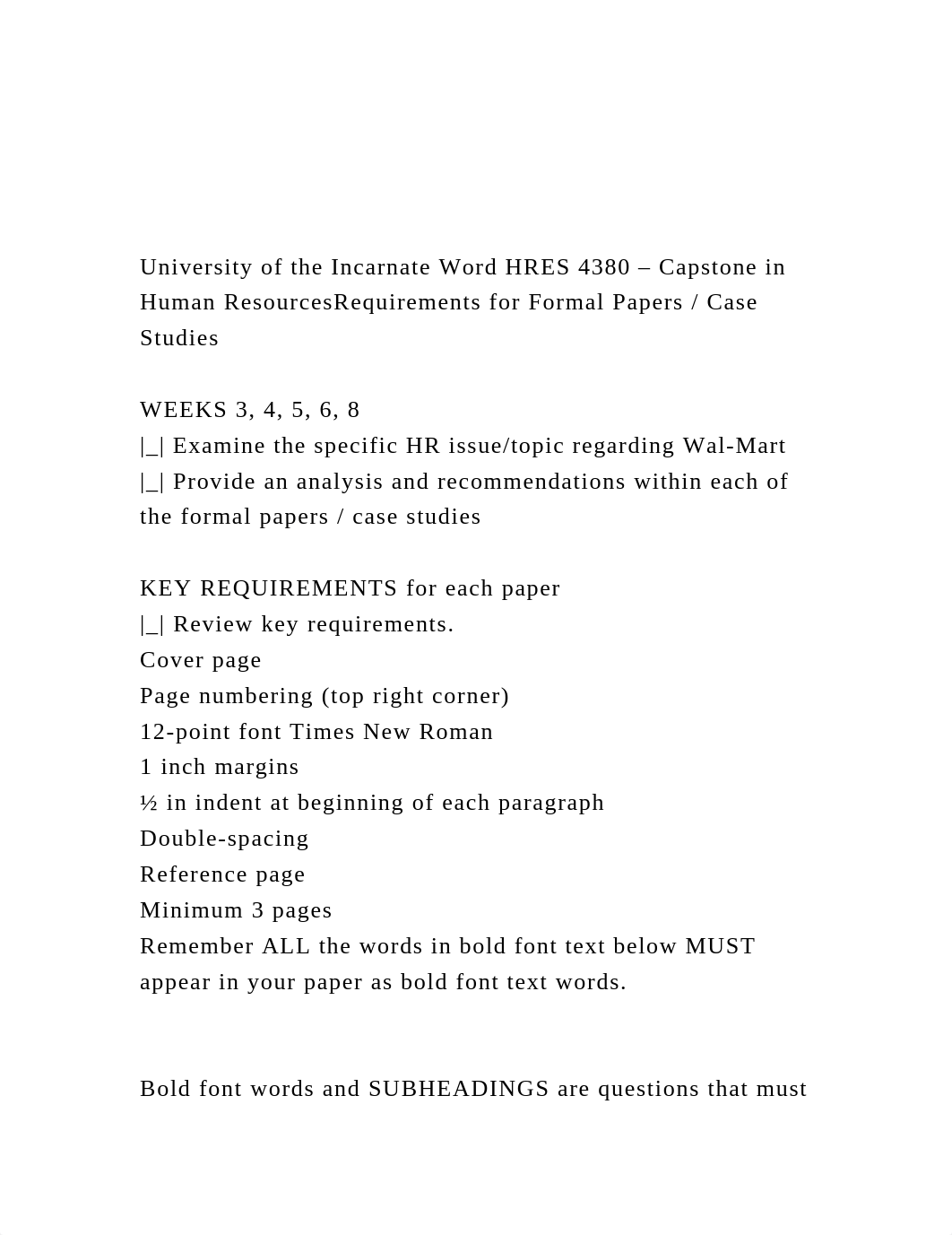 University of the Incarnate Word HRES 4380 - Capstone in Human.docx_d2ch40kpgam_page2