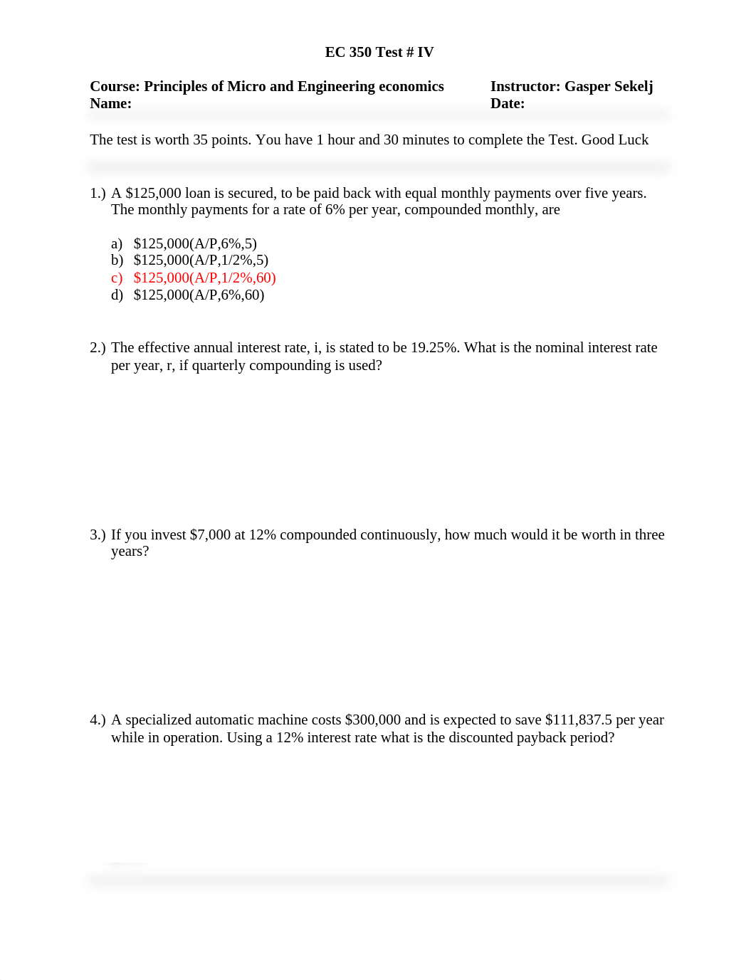 Practice Exam 4 with Solutions_d2d3s2zotjz_page1