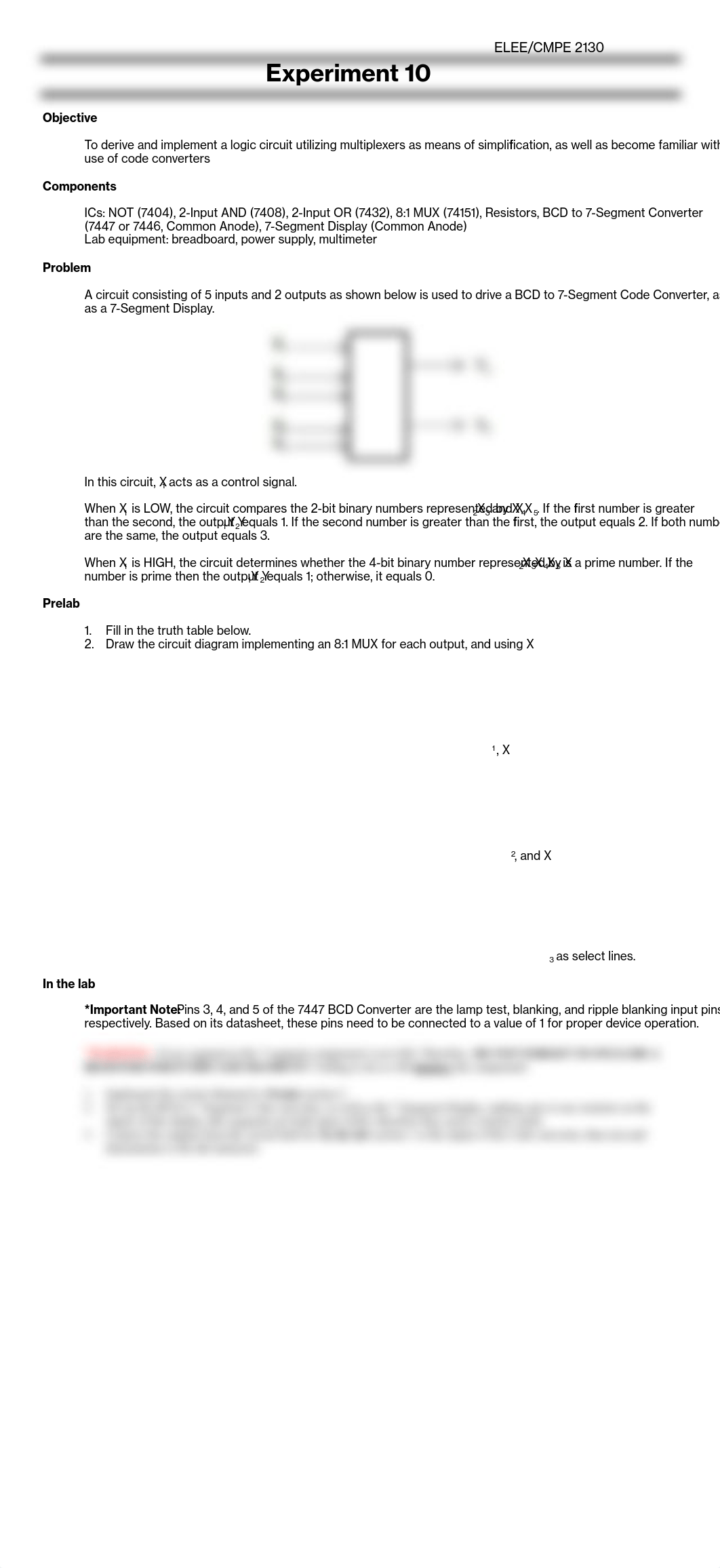 Lab 10 - Multiplexer Design with Code Converters (BCD).pdf_d2d6i54d183_page1