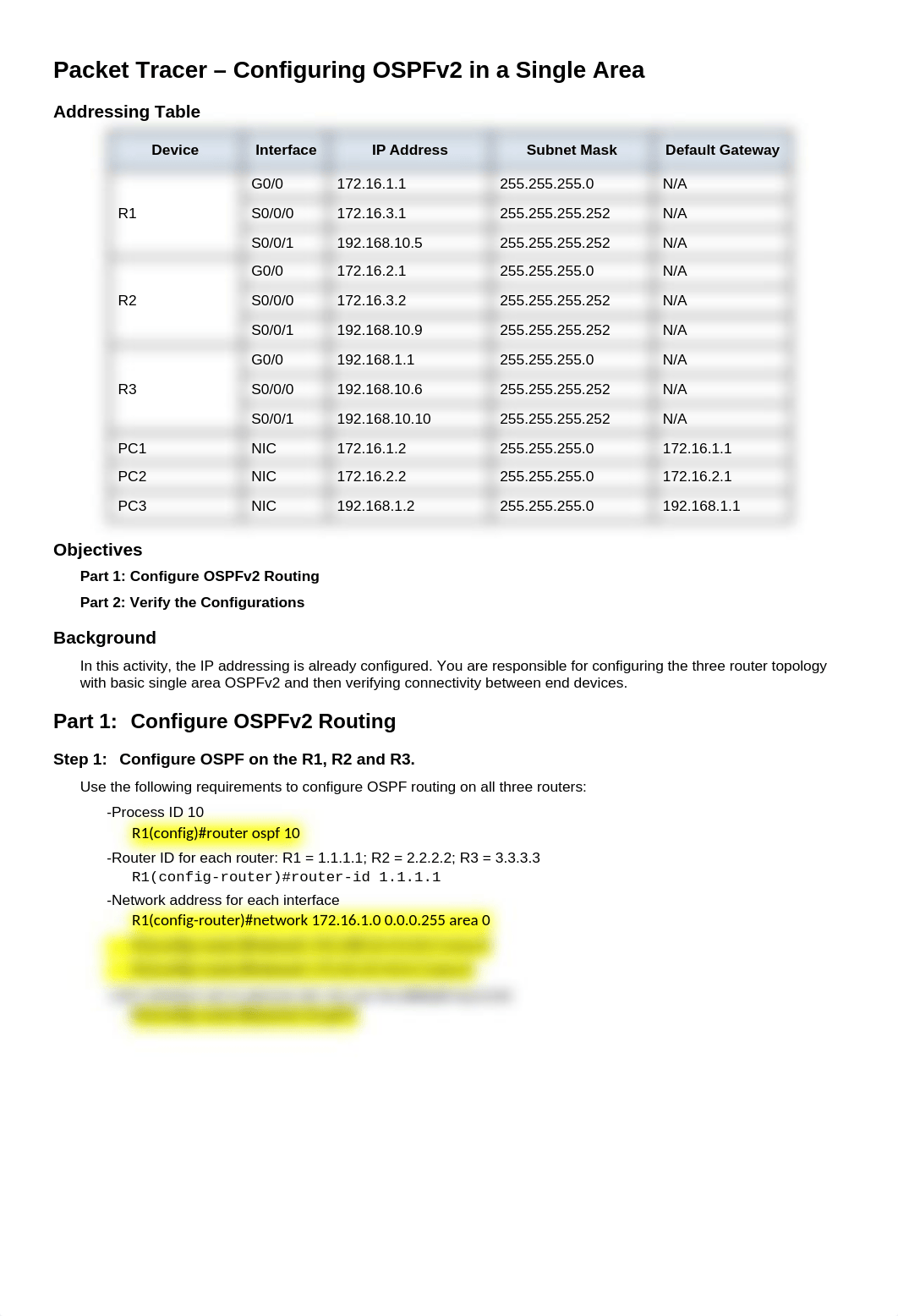 8.2.2.7 Configuring OSPFv2 ina Single Area_d2d9v2xujgi_page1