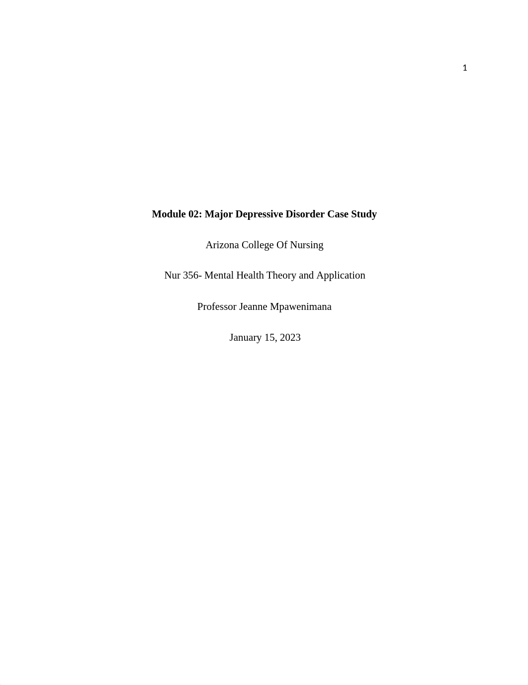 Module 2 Major Depressive Disorder Case Study .docx_d2dakocq8jj_page1