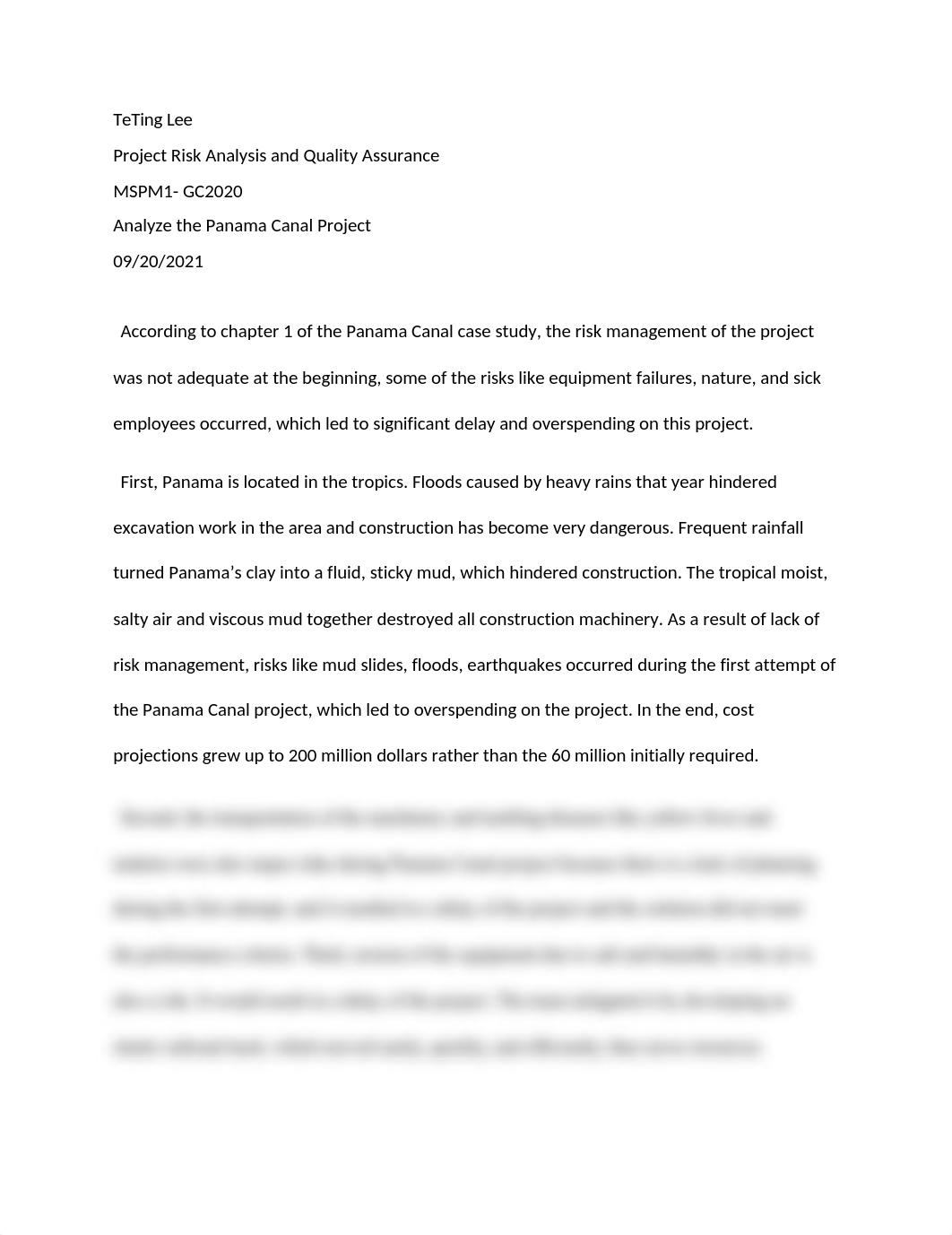 MSPM1-GC2020.200 Analyze the Panama Canal Project TeTing Lee FA21.docx_d2dc56ap9u8_page1