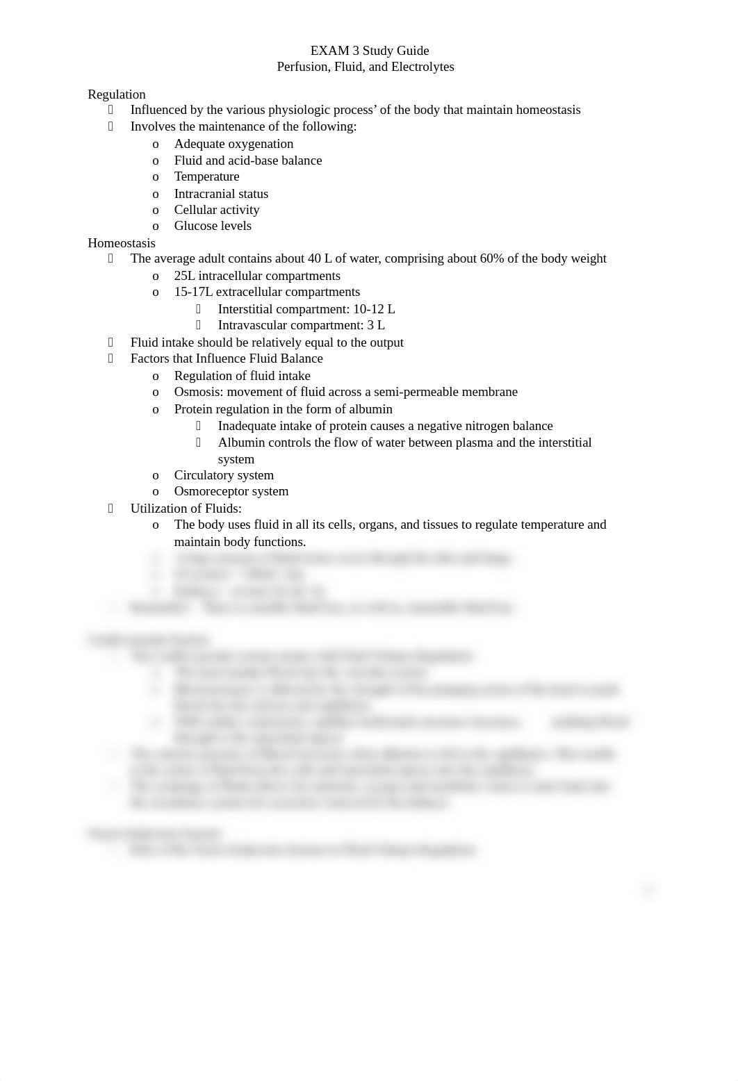 EXAM 3 Study Guide Perfusion, Fluid, and Electrolytes_d2dhqect0zj_page1