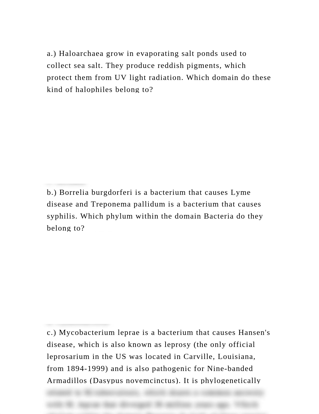 a.) Haloarchaea grow in evaporating salt ponds used to collect sea s.docx_d2dk005zznd_page2