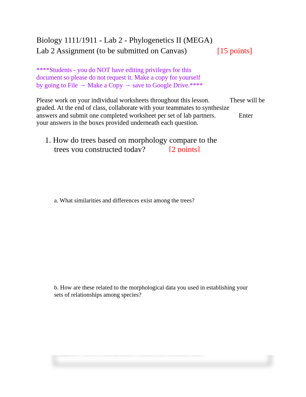 Copy of Lab 2 - Phylogenetics II (MEGA) - Lab 2 Assignment.docx_d2dn6lkzfs3_page1