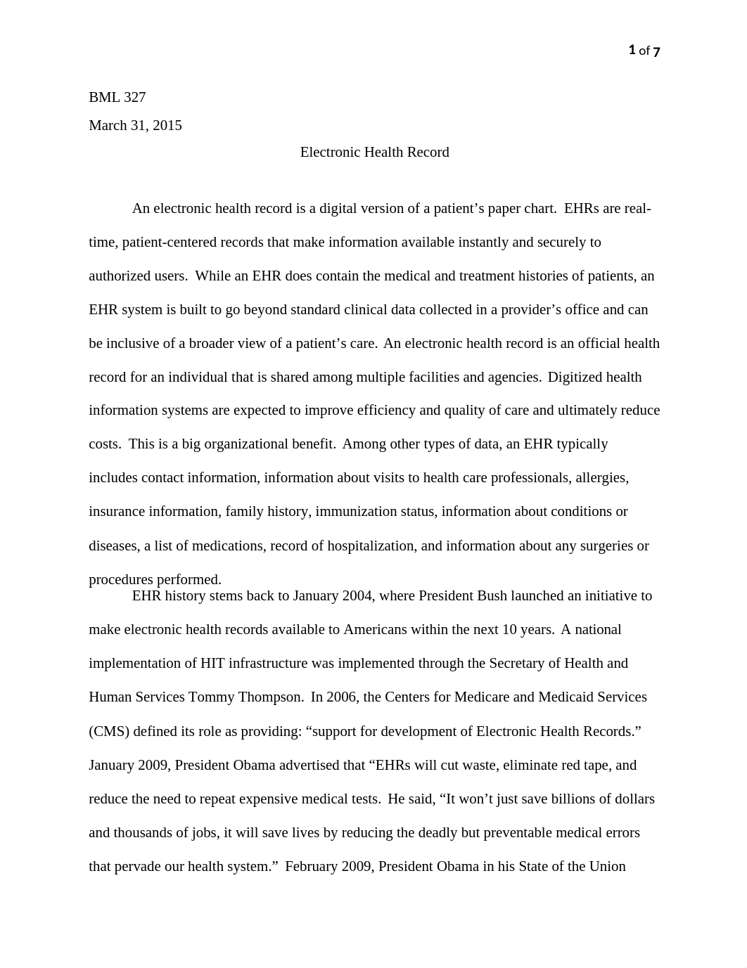 BML 327 Electronic Health Record_d2dz96a161o_page1