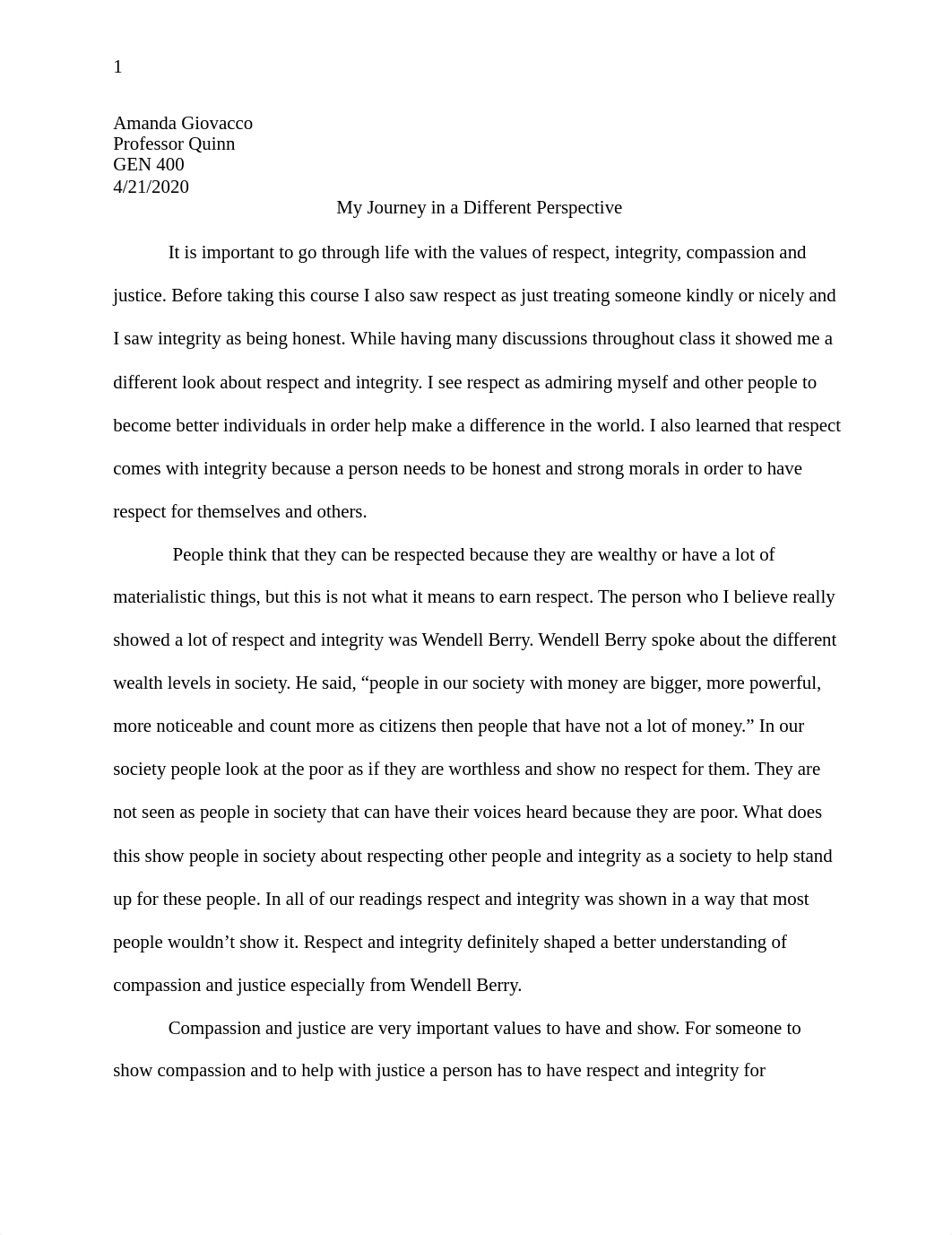 GEN 400 Unit one reflection.docx_d2ej3mfl3em_page1