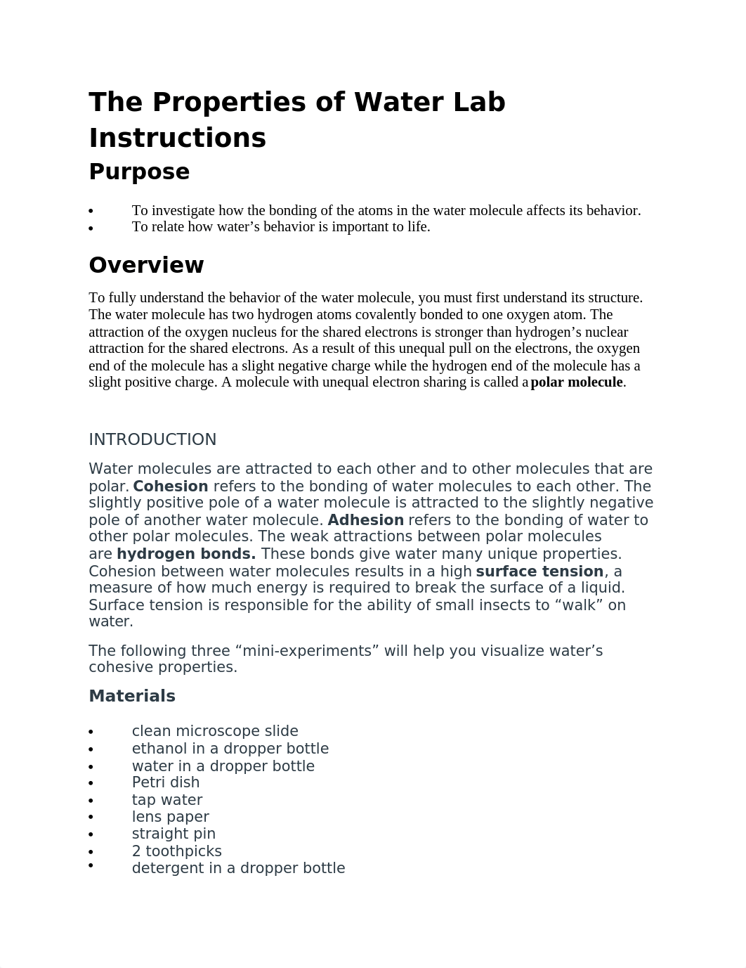 The Properties of Water Lab.docx_d2ekwypbis7_page1