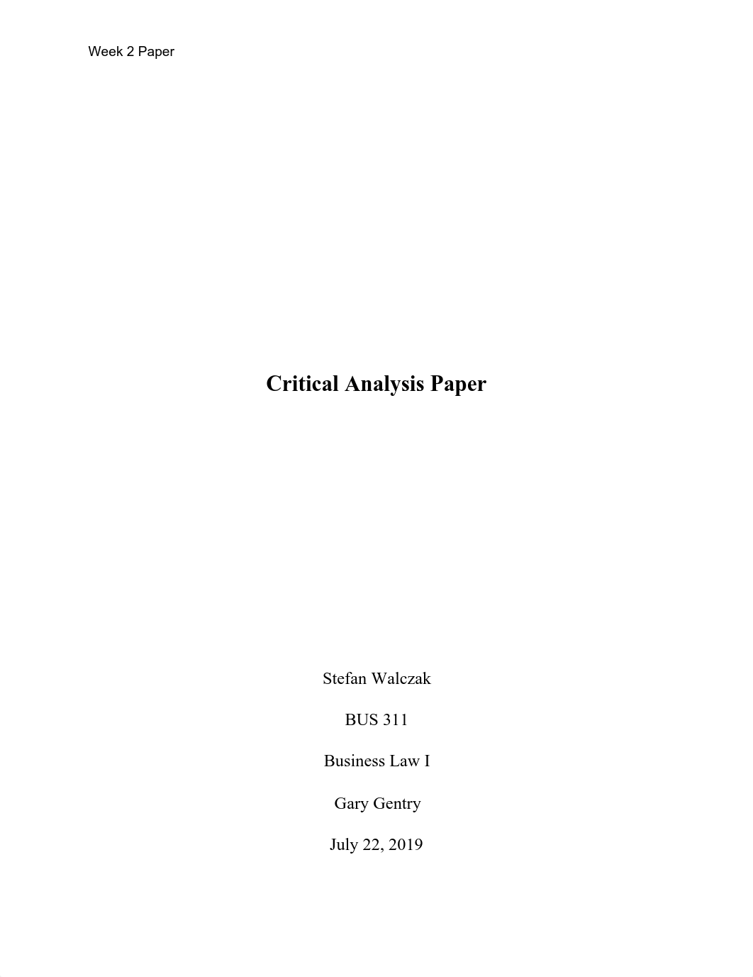 BUS 311 Week 2 Paper.pdf_d2emroc9qwi_page1