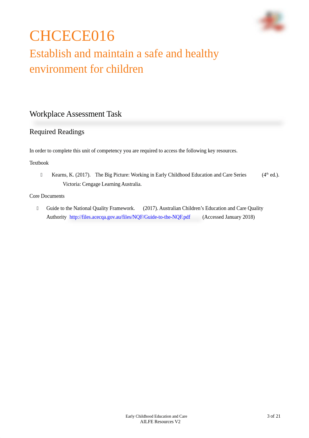 CHCECE016 Workplace Tasks.docx_d2eozxz6l93_page3