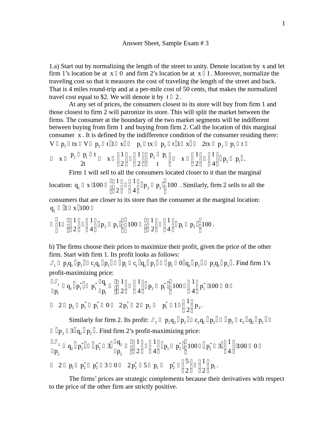 Sample exam # 3, Answers.pdf_d2ewbup0yeu_page1