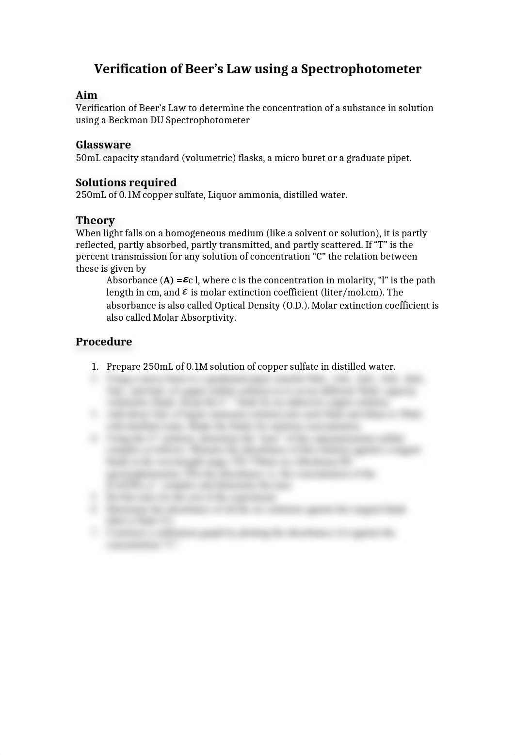 Verification of Beer's law_d2exn79csci_page1