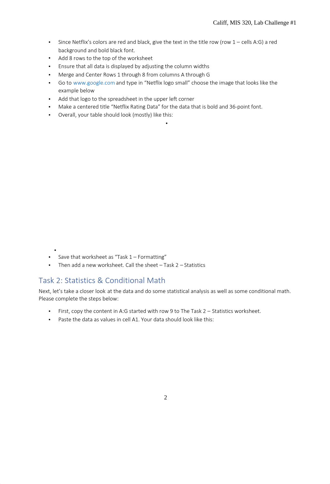 Lab Challenge 1 - Netflix - MIS 320 Instructions 9_22.pdf_d2fczffd5c5_page2