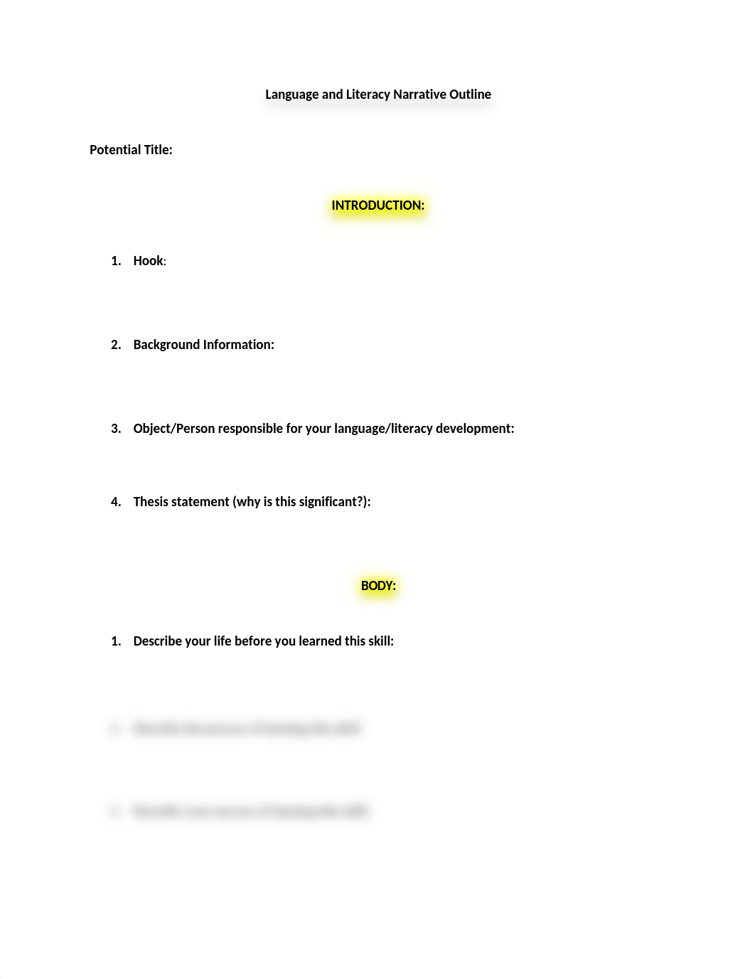 Language and Literacy Narrative Outline.docx_d2fi7yz2fei_page1