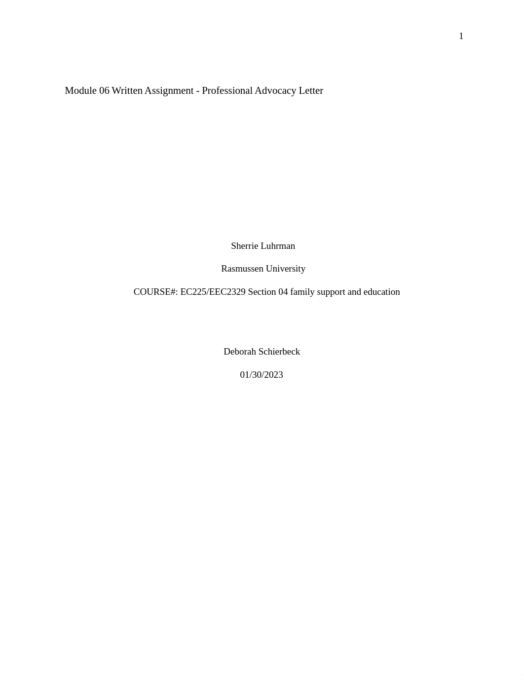 sluhrman_Module 06 Written Assignment - Professional Advocacy Letter01302023.docx_d2fizc1e7ql_page1