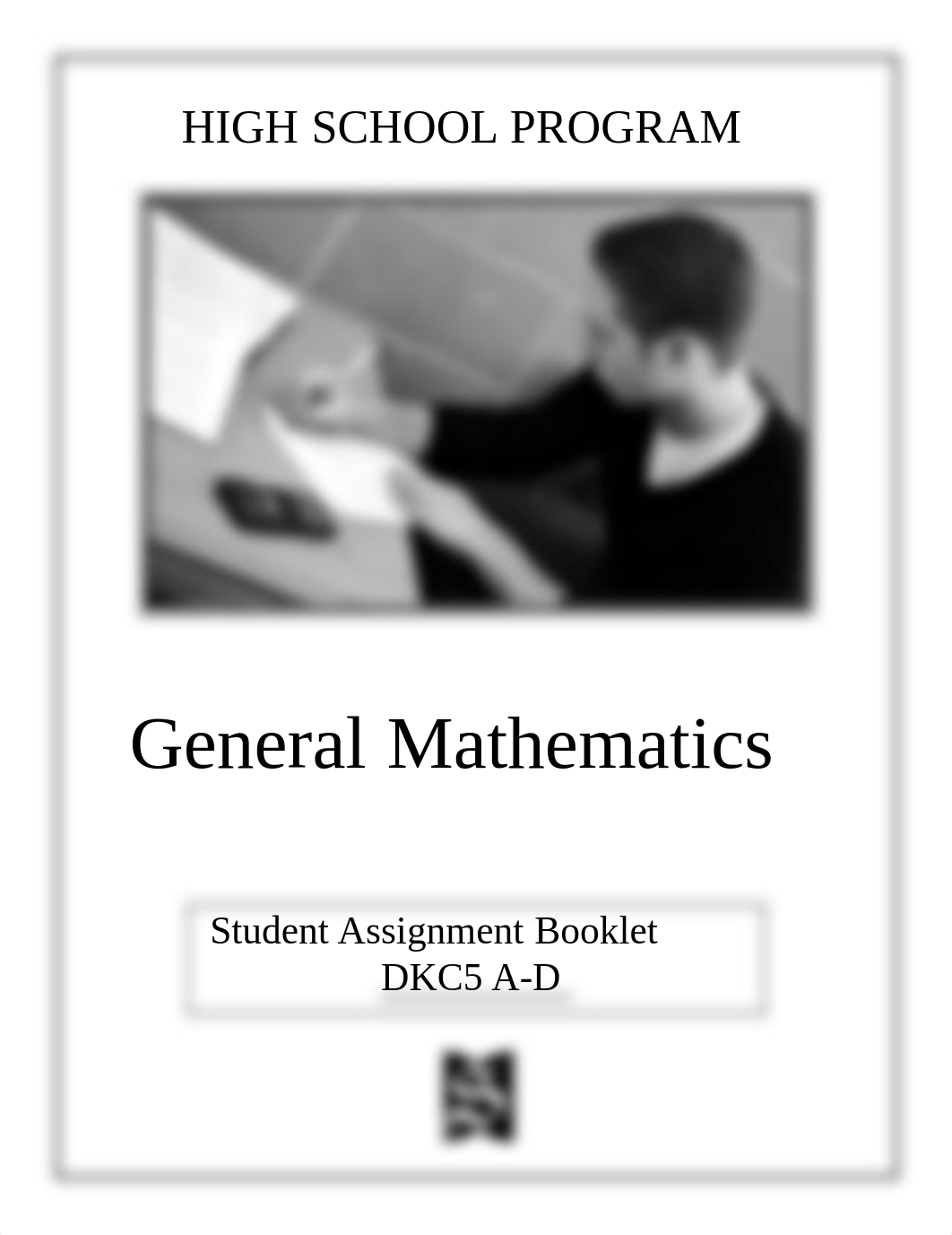 G240279 Module 05 Student Assignment Booklet - High School General Mathematics.pdf_d2fnpafigbt_page1