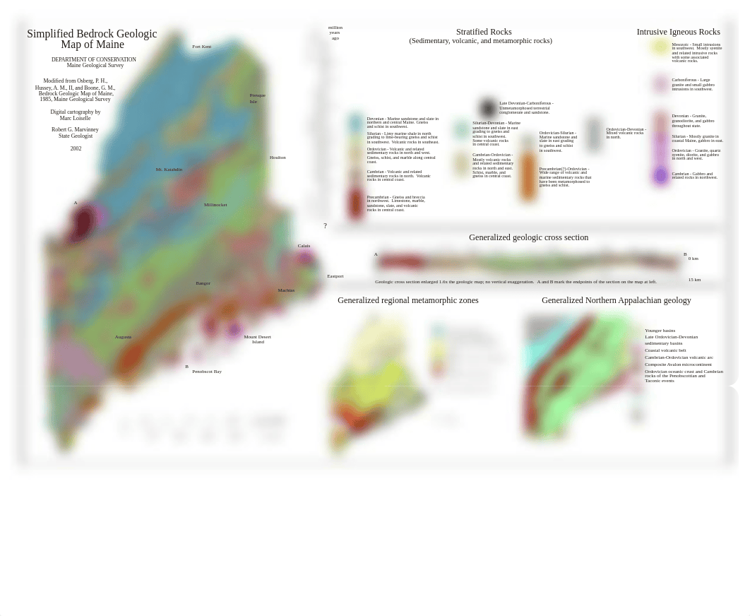 Simplified bedrock geologic map of Maine.pdf_d2ftl130rjv_page1