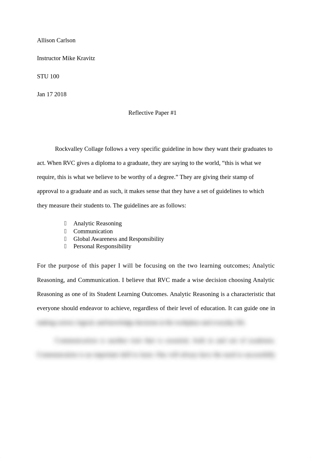 STU 100 Reflective Paper #1.docx_d2g49gt1ere_page1