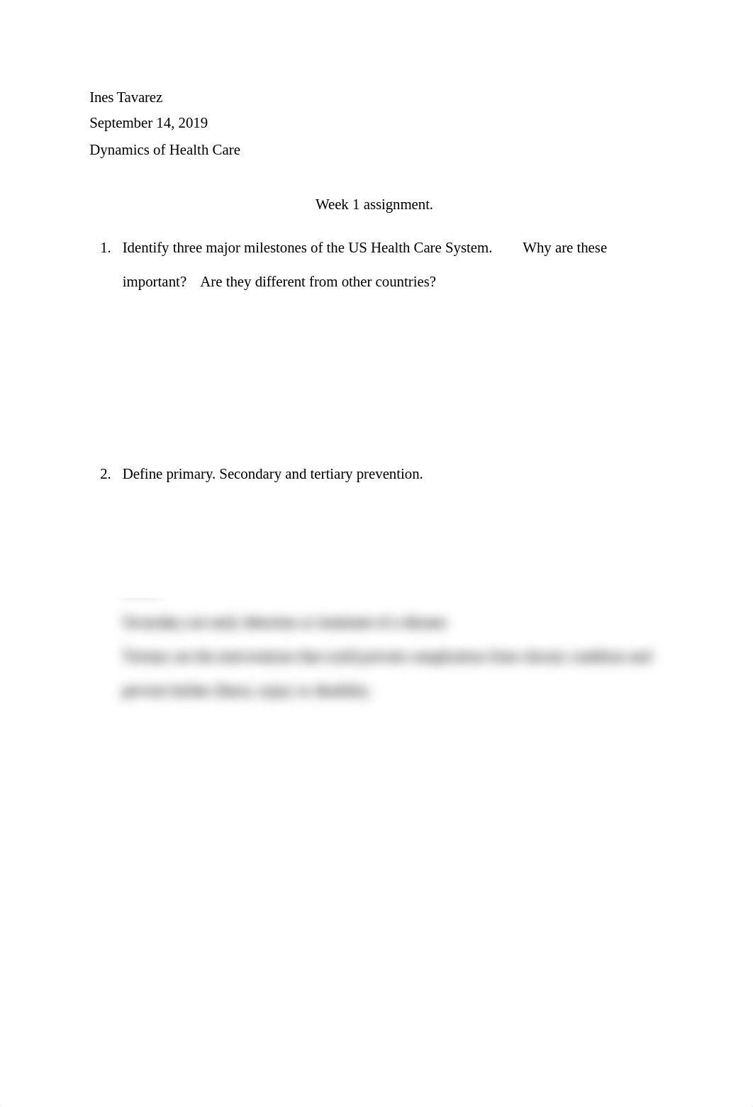 Week 1 dynamics of health care.docx_d2g5ckyfdrh_page1