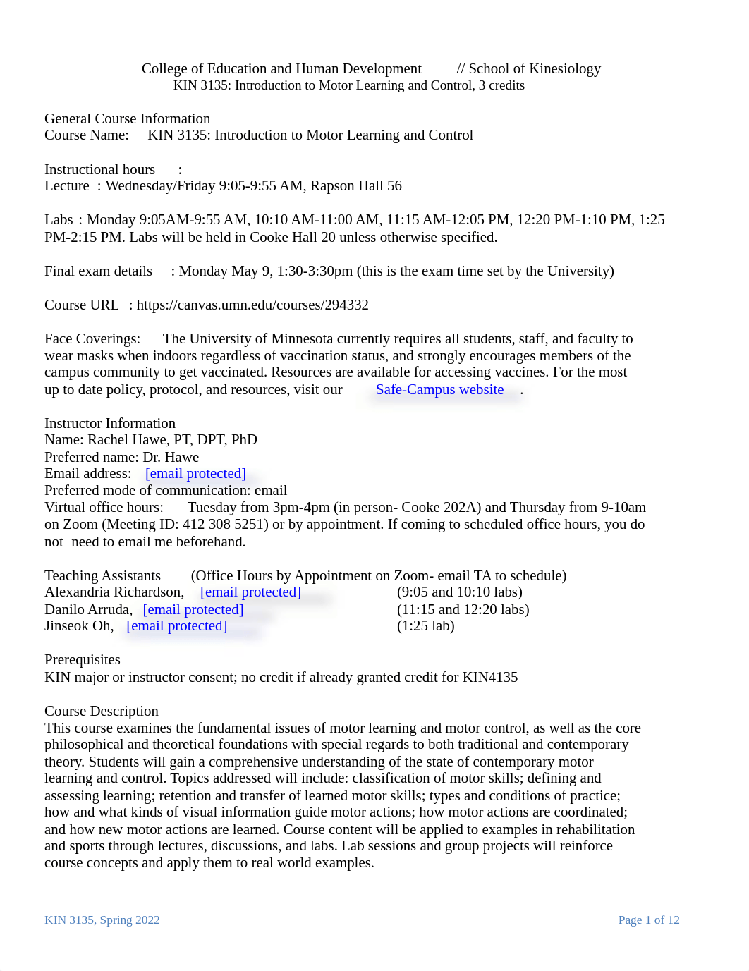 KIN 3135 Spring 2022 Syllabus .pdf_d2gcq5ub0m3_page1