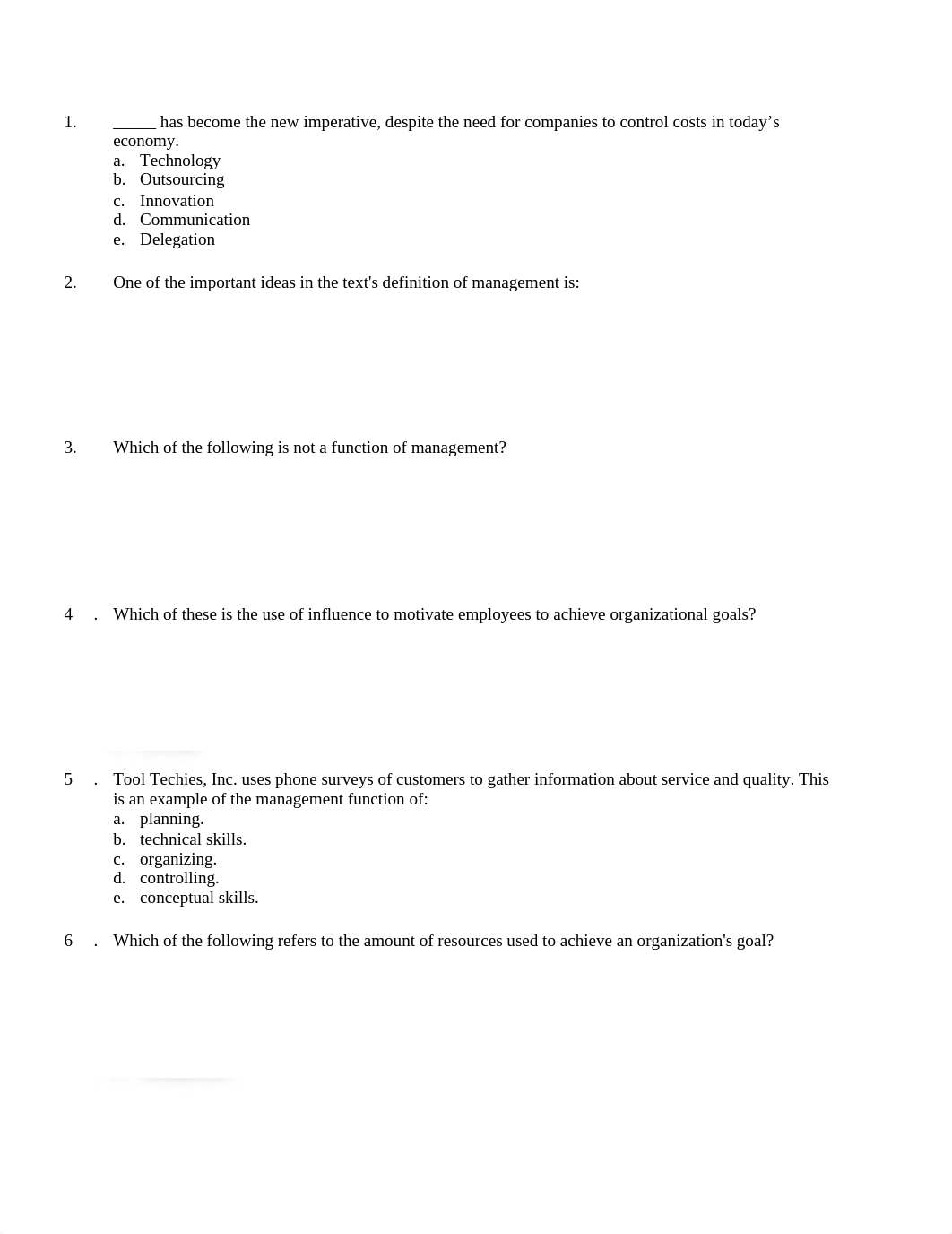 BBA 204 - Exam # 1 - Review Questions - Chapters 1, 3 & 4.docx_d2gdnbu0c89_page2