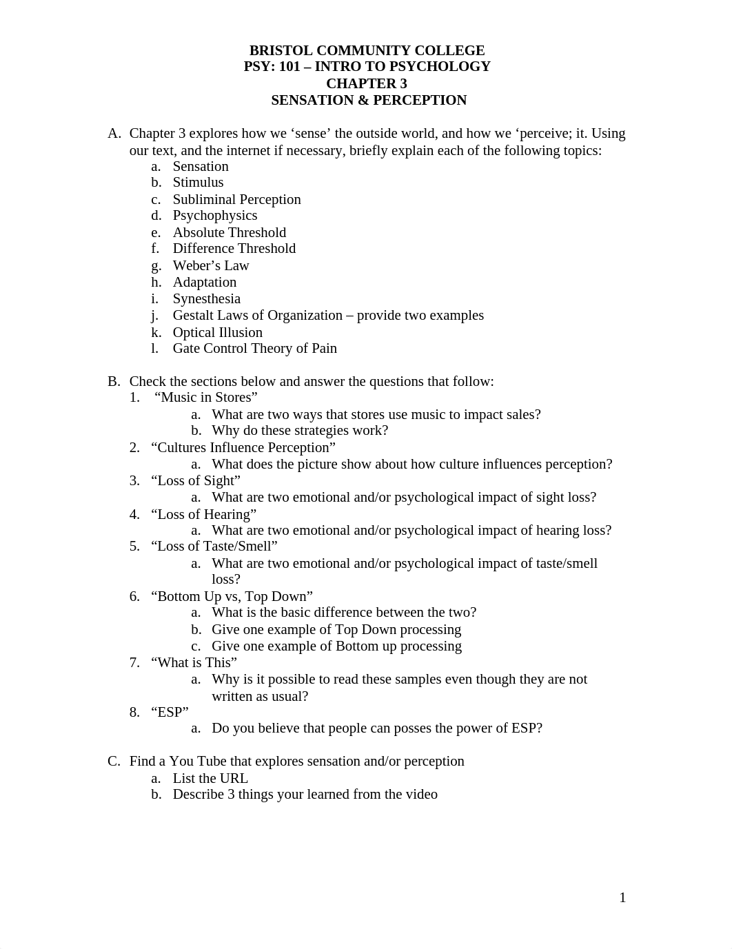 ASSIGNMENT #3 - Chapter 3 - Sensation and Perception.doc_d2gfbic59e8_page1