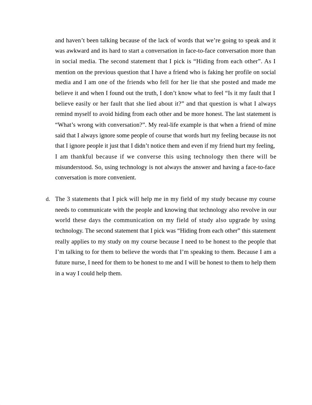 Connected, but alone Reflection paper.docx_d2gndke3wbz_page2