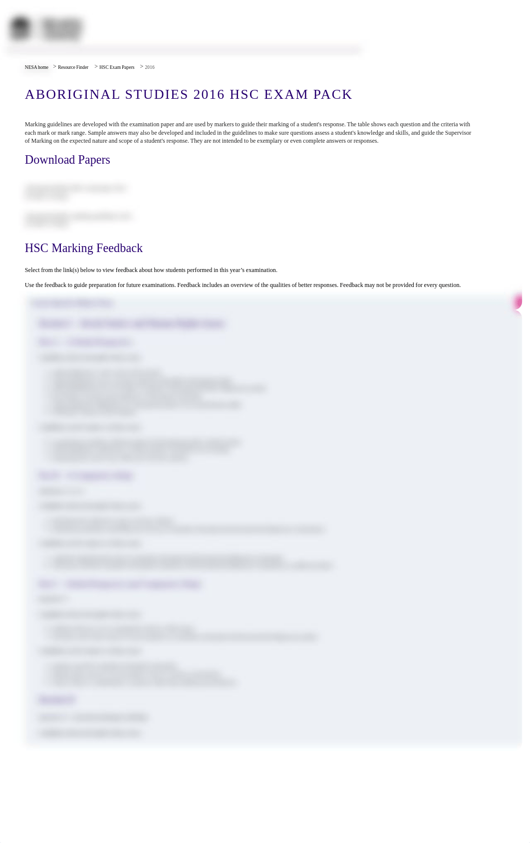 Aboriginal Studies 2016 HSC exam pack _ NSW Education Standards.pdf_d2goph1i3hk_page1