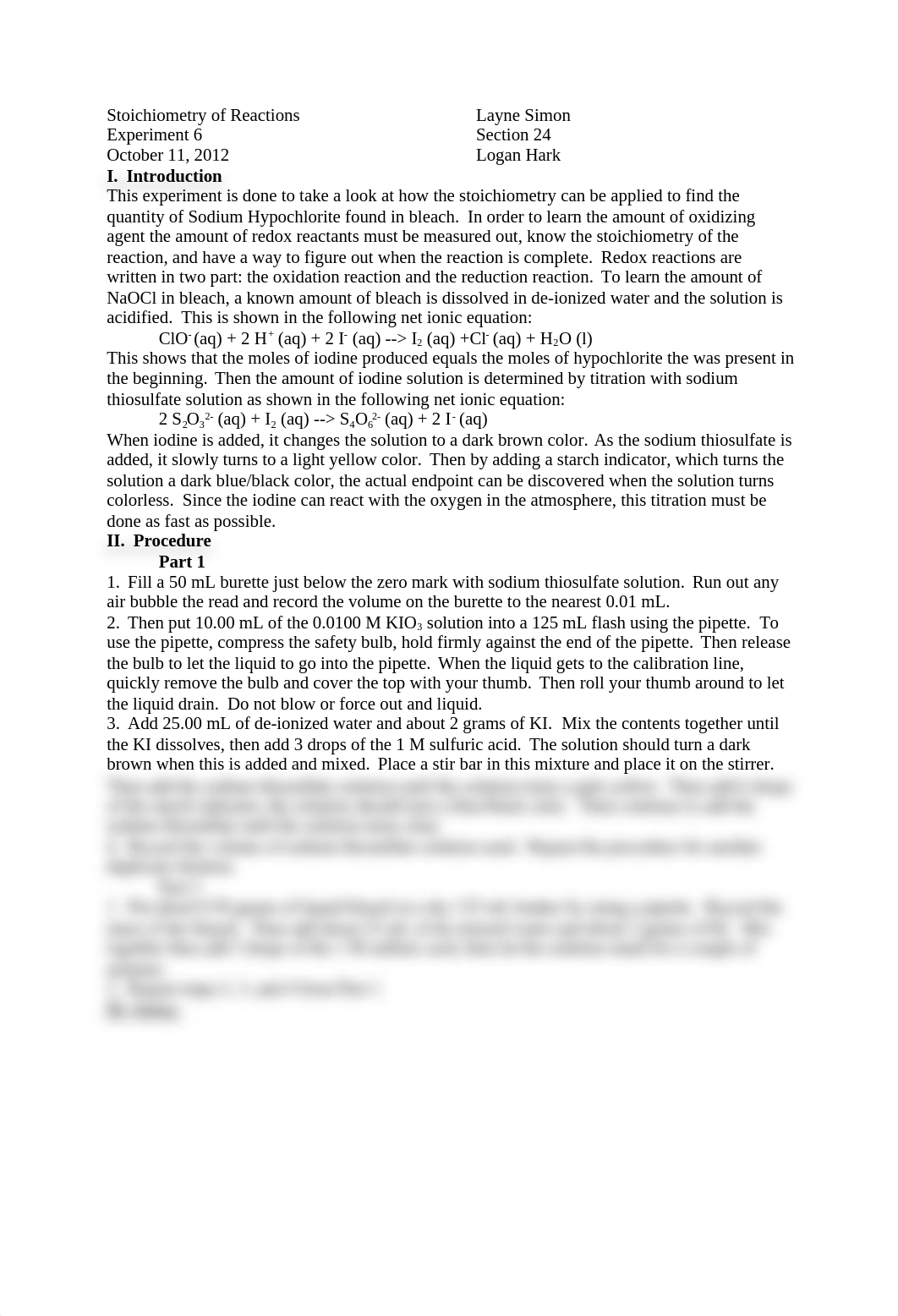 Experiment 6 Stoichiometry of Reactions_d2gw4zcuf7e_page1