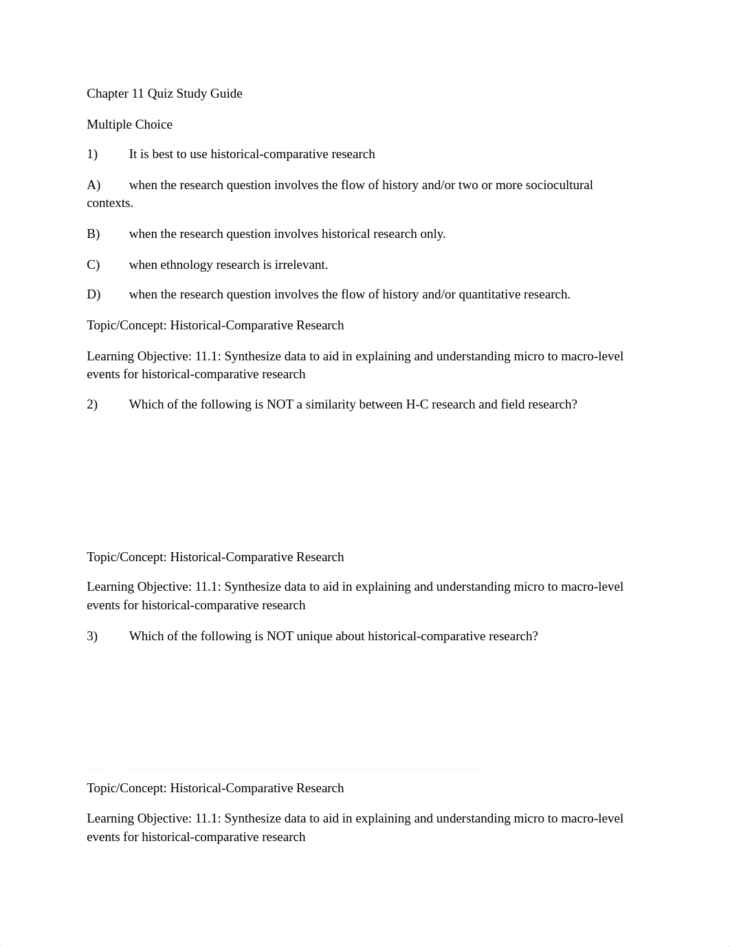 11 Chapter Eleven Quiz Study Guide.docx_d2gx305r3mf_page1