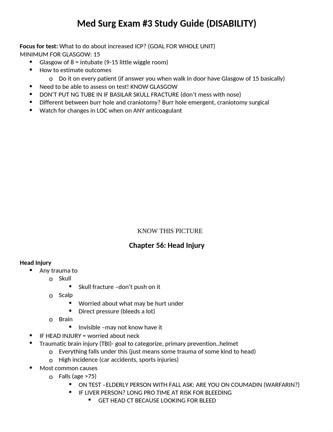 Med Surg Exam #3 Study Guide.docx_d2h0ubiqy11_page1