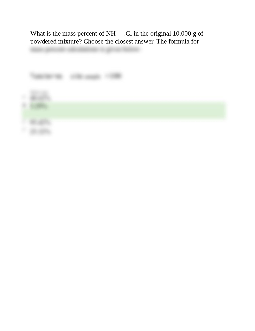 What is the mass percent of NH4Cl in the original 10.docx_d2hgiez8hal_page1