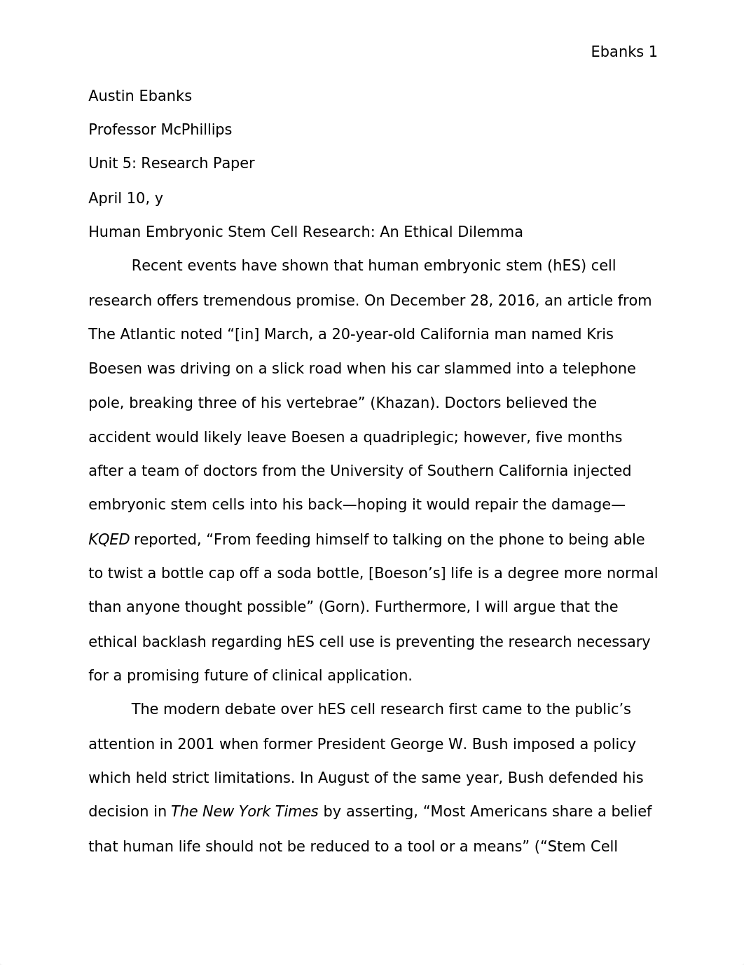 Human Embryonic Stem Cell Research- An Ethical Dilemma.docx_d2hk2c8xgkz_page1