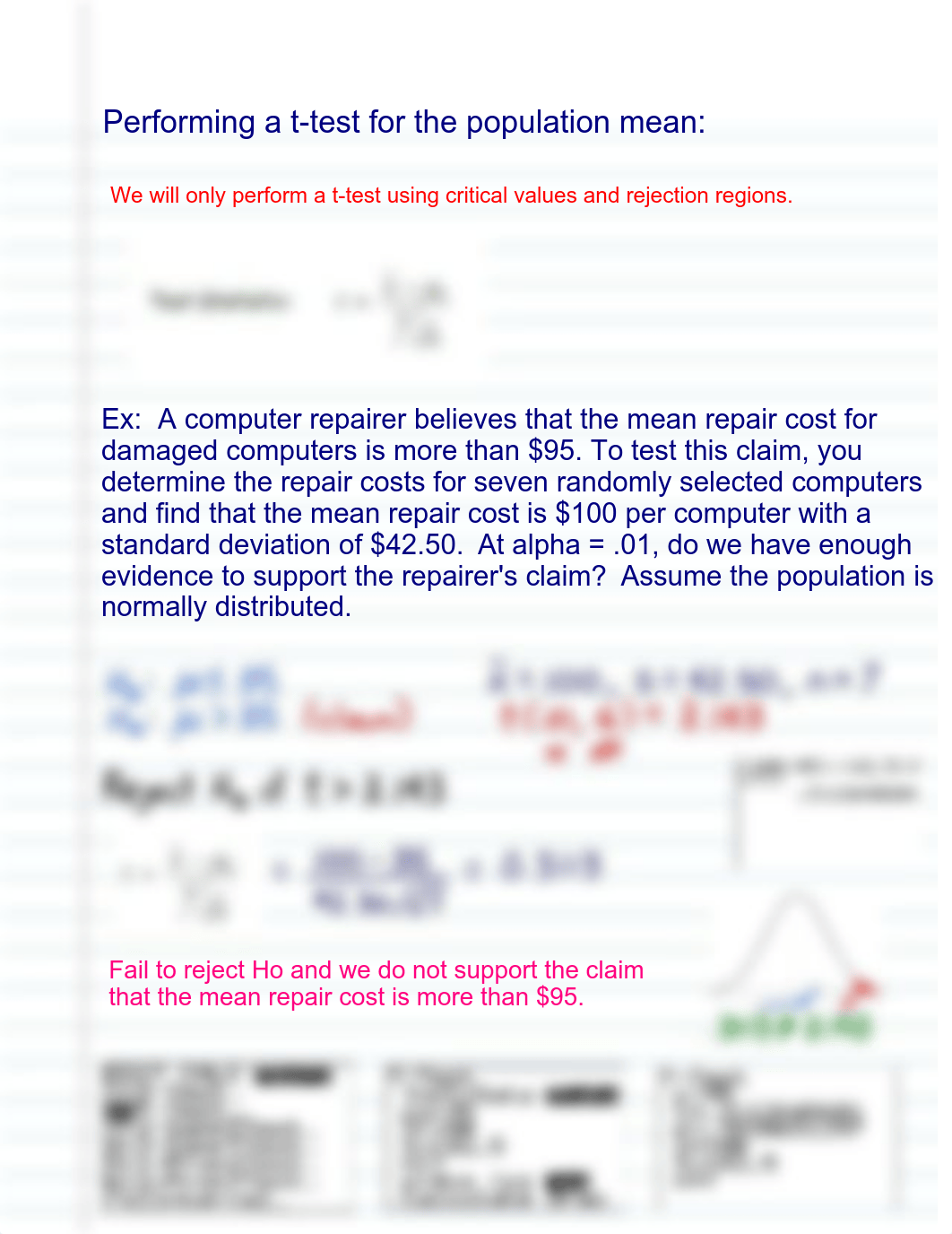 9.3 - Hypothesis Testing for the Mean (std dev unknown).pdf_d2ie84rztg6_page2