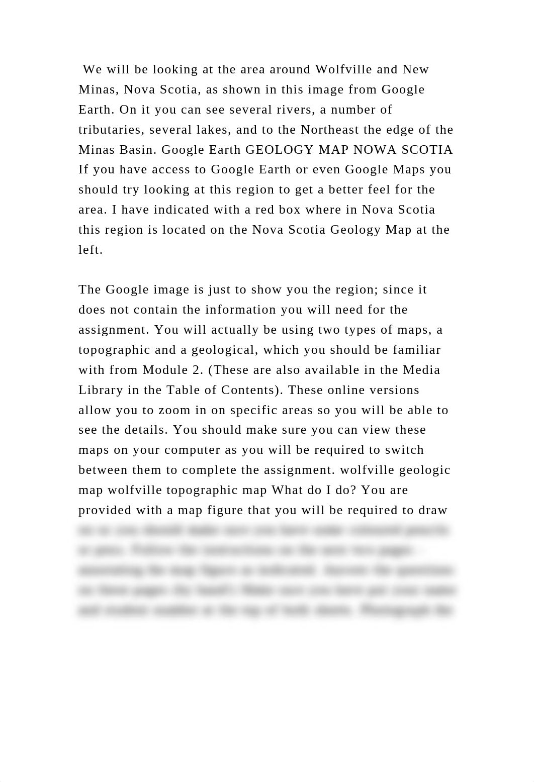 We will be looking at the area around Wolfville and New Minas, Nova S.docx_d2in671bn00_page2